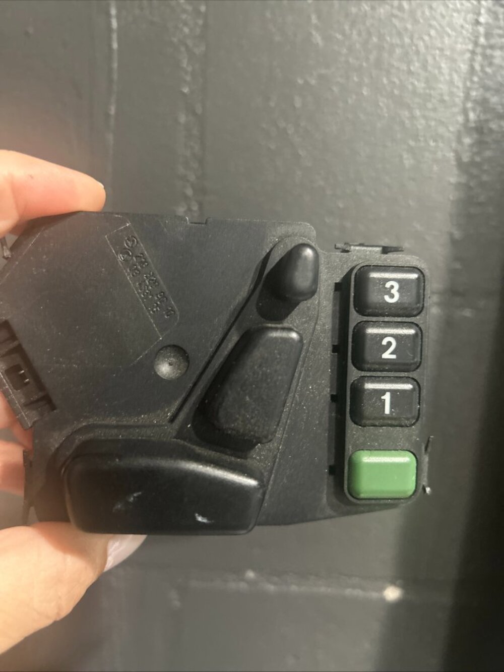 Mercedes-Benz Power Seat Switch Control 2108209010 Right